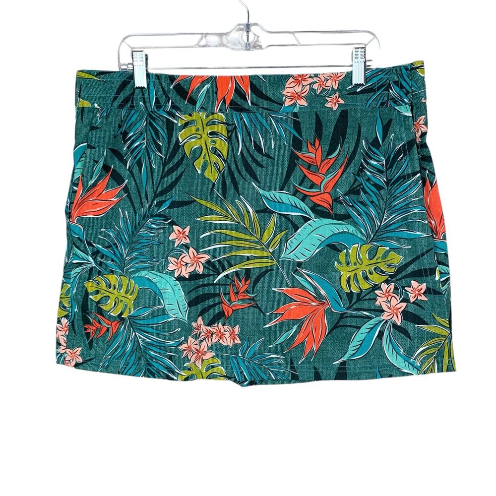 New RipSkirt Wrap Rip Skirt Vintage Bali Jungle Length 1 Above Knee Women's XL